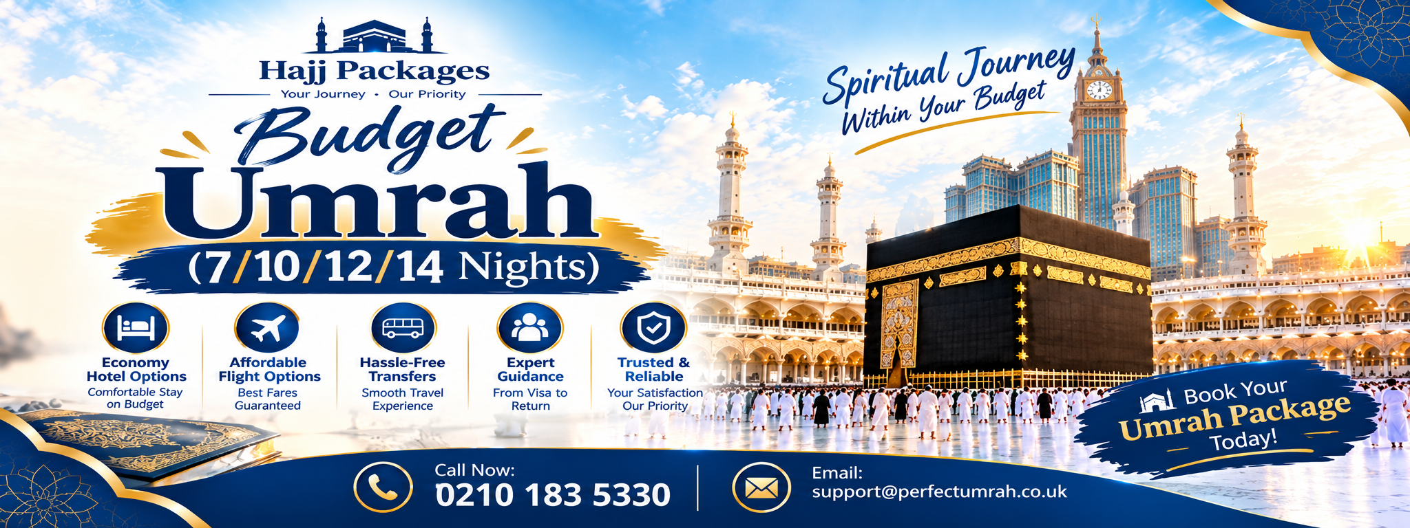 Budget 7 Nights Umrah Packages